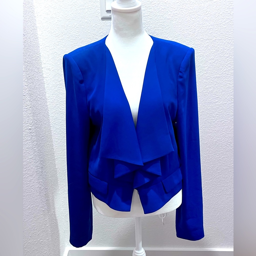 BCBGMaxAzria Blue Blazer size L